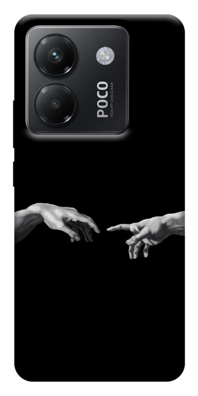 Чехол itsPrint The touch для Xiaomi Poco M7 Pro 5G, black, купить оптом с доставкой
