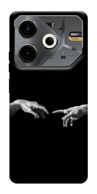 Чохол itsPrint The touch для TECNO Pova 6 Neo (LI6), black, купити оптом з доставкою
