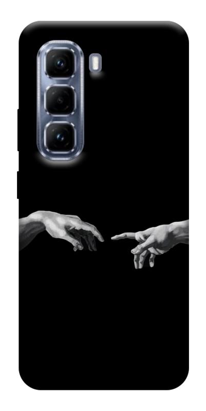 Чохол itsPrint The touch для Infinix Hot 50 Pro, black, купити оптом з доставкою