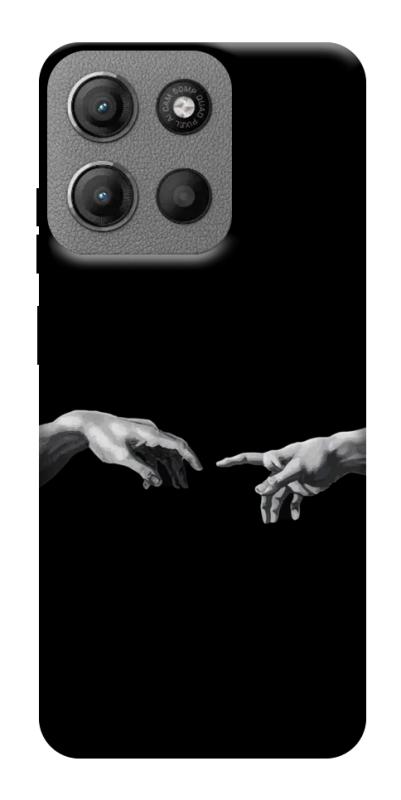 Чехол itsPrint The touch для Motorola Moto G15 4G, black, купить оптом с доставкой