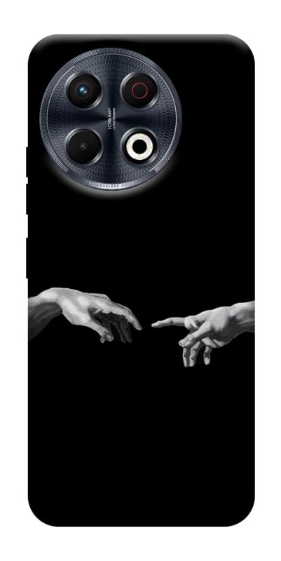 Чохол itsPrint The touch для TECNO Spark 30 Pro (KL7), black, купити оптом з доставкою
