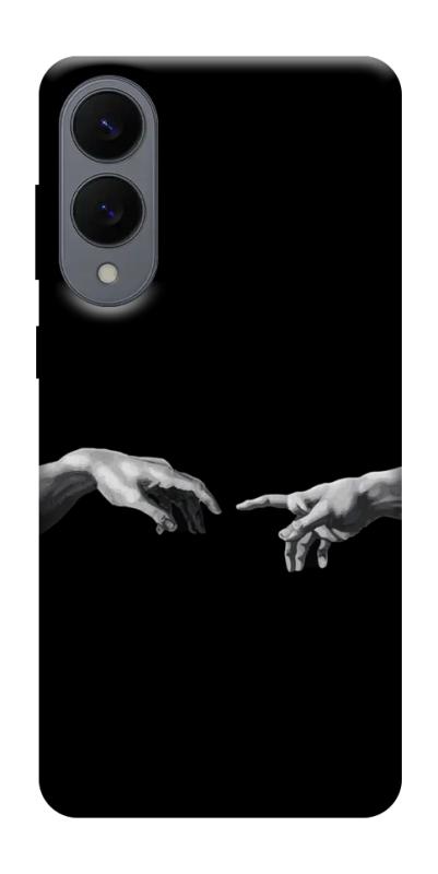 Чехол itsPrint The touch для Samsung Galaxy S25 Edge, black, купить оптом с доставкой