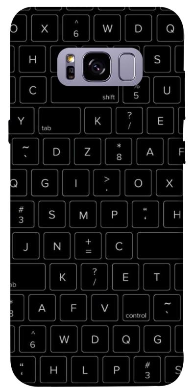 Чехол itsPrint Keyboard для Samsung G955 Galaxy S8 Plus, black, купить оптом с доставкой