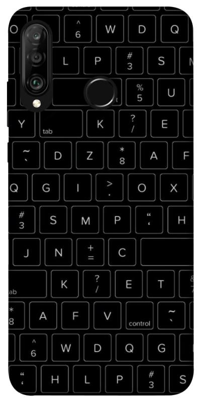 Чохол itsPrint Keyboard для Huawei P30 lite, black, купити оптом з доставкою