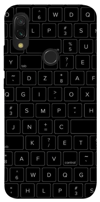 Чохол itsPrint Keyboard для Xiaomi Redmi 7, black, купити оптом з доставкою