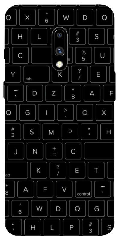 Чохол itsPrint Keyboard для OnePlus 7, black, купити оптом з доставкою