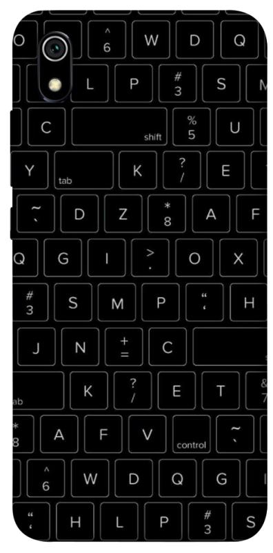 Чохол itsPrint Keyboard для Xiaomi Redmi 7A, black, купити оптом з доставкою