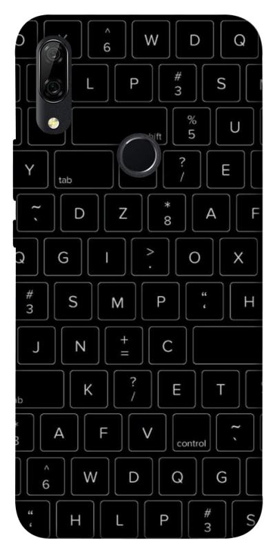 Чехол itsPrint Keyboard для Huawei P Smart Z, black, купить оптом с доставкой