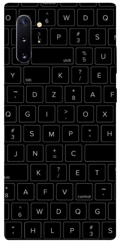 Чохол itsPrint Keyboard для Samsung Galaxy Note 10 Plus, black, купити оптом з доставкою