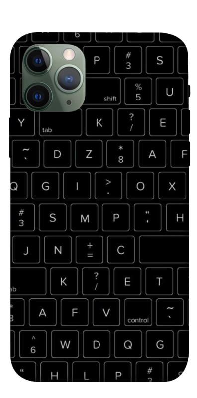 Чохол itsPrint Keyboard для Apple iPhone 11 Pro (5.8"), black, купити оптом з доставкою