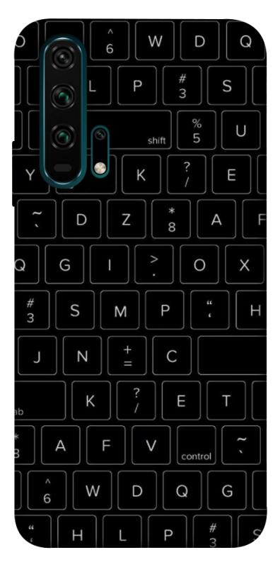 Чохол itsPrint Keyboard для Huawei Honor 20 Pro, black, купити оптом з доставкою