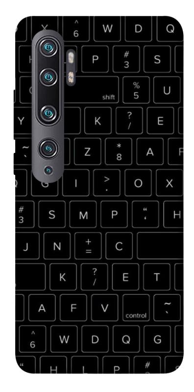 Чохол itsPrint Keyboard для Xiaomi Mi Note 10 / Note 10 Pro / Mi CC9 Pro, black, купити оптом з доставкою