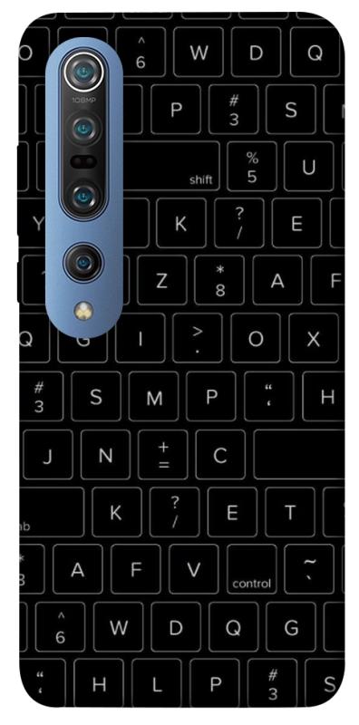 Чохол itsPrint Keyboard для Xiaomi Mi 10 / Mi 10 Pro, black, купити оптом з доставкою