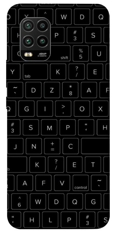 Чохол itsPrint Keyboard для Xiaomi Mi 10 Lite, black, купити оптом з доставкою