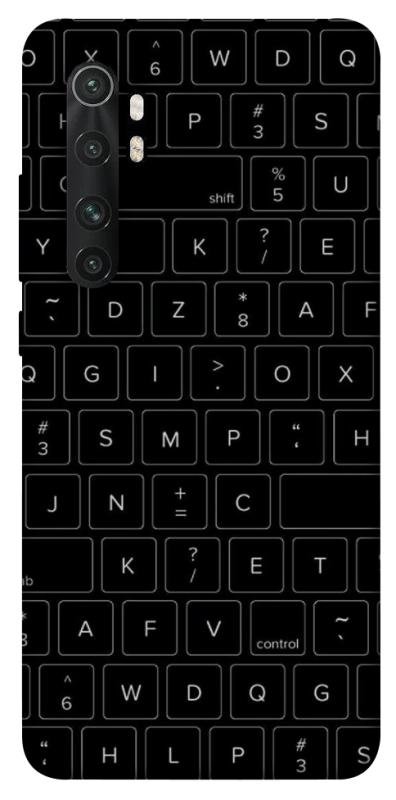 Чохол itsPrint Keyboard для Xiaomi Mi Note 10 Lite, black, купити оптом з доставкою