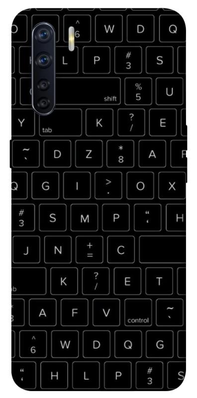 Чехол itsPrint Keyboard для Oppo A91, black, купить оптом с доставкой