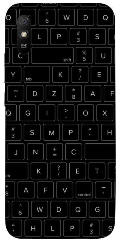 Чохол itsPrint Keyboard для Xiaomi Redmi 9A, black, купити оптом з доставкою