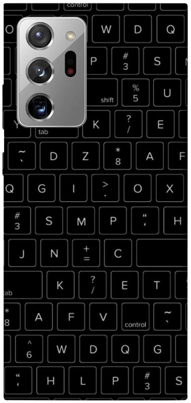 Чохол itsPrint Keyboard для Samsung Galaxy Note 20 Ultra, black, купити оптом з доставкою