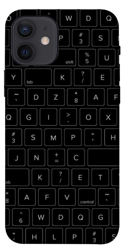 Чохол itsPrint Keyboard для Apple iPhone 12 Pro (6.1"), black, купити оптом з доставкою
