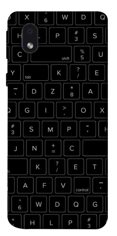 Чехол itsPrint Keyboard для Samsung Galaxy M01 Core / A01 Core, black, купить оптом с доставкой