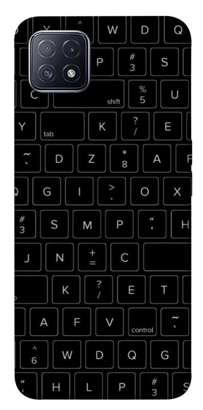 Чохол itsPrint Keyboard для Oppo A73, black, купити оптом з доставкою