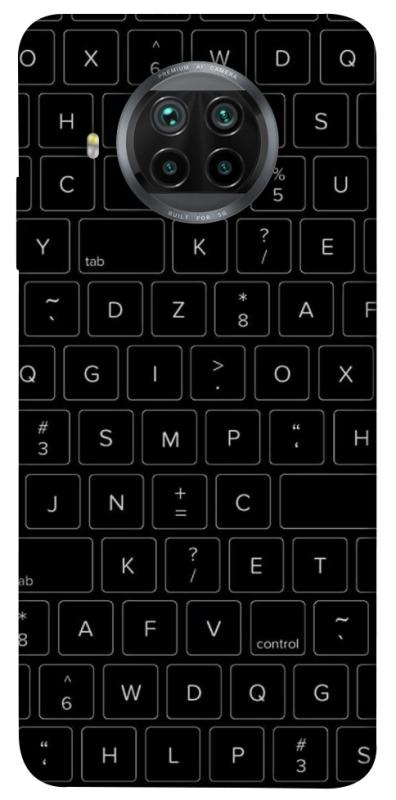 Чохол itsPrint Keyboard для Xiaomi Mi 10T Lite / Redmi Note 9 Pro 5G, black, купити оптом з доставкою