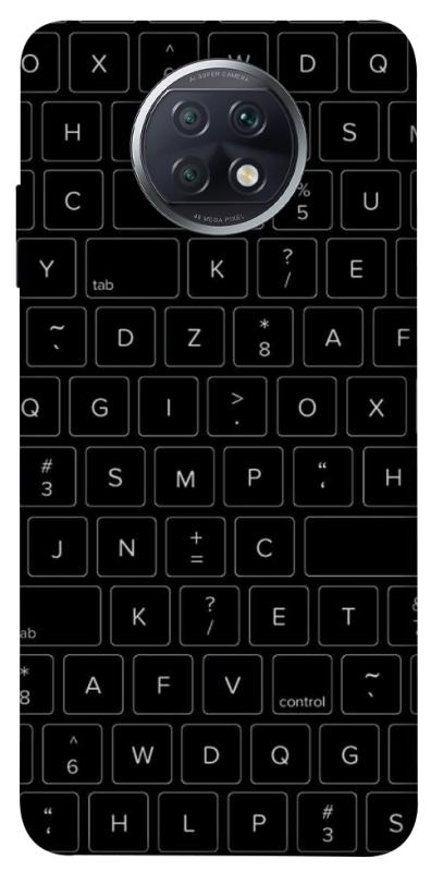 Чохол itsPrint Keyboard для Xiaomi Redmi Note 9 5G / Note 9T, black, купити оптом з доставкою