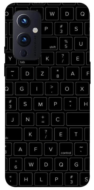 Чехол itsPrint Keyboard для OnePlus 9, black, купить оптом с доставкой