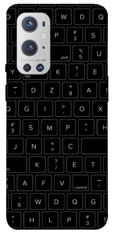 Чехол itsPrint Keyboard для OnePlus 9 Pro, black, купить оптом с доставкой