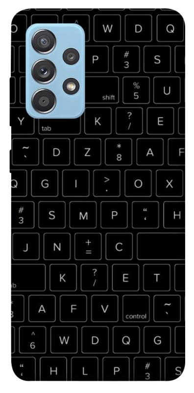 Чохол itsPrint Keyboard для Samsung Galaxy A52 4G / A52 5G, black, купити оптом з доставкою
