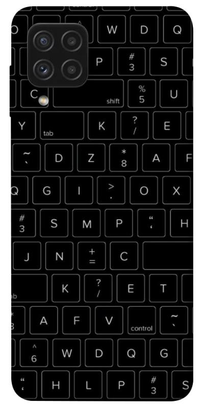 Чохол itsPrint Keyboard для Samsung Galaxy A22 4G, black, купити оптом з доставкою
