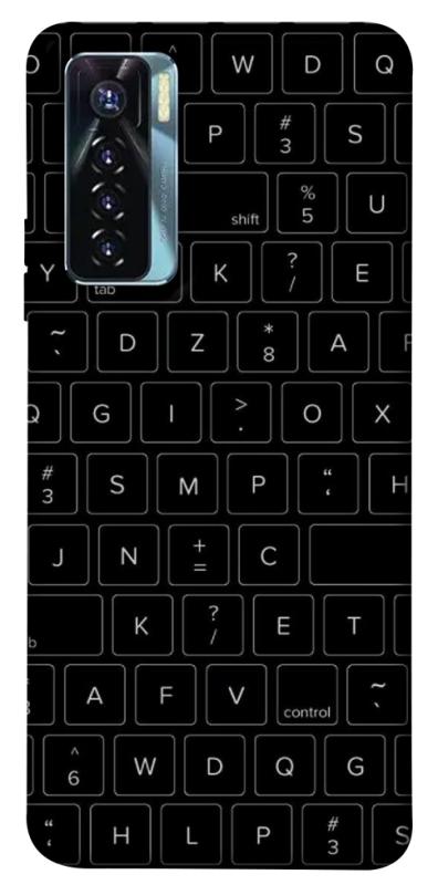 Чохол itsPrint Keyboard для TECNO Camon 17 Pro, black, купити оптом з доставкою