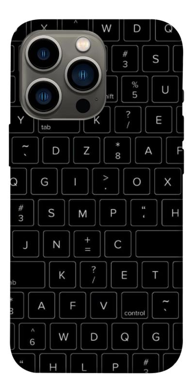 Чохол itsPrint Keyboard для Apple iPhone 13 Pro (6.1"), black, купити оптом з доставкою