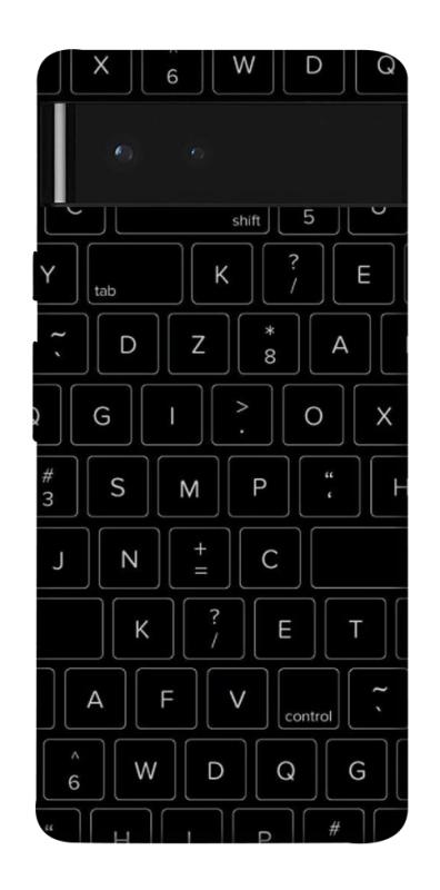 Чохол itsPrint Keyboard для Google Pixel 6, black, купити оптом з доставкою