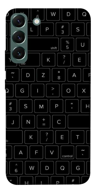 Чохол itsPrint Keyboard для Samsung Galaxy S22+, black, купити оптом з доставкою
