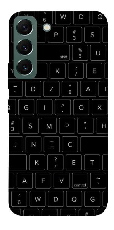 Чехол itsPrint Keyboard для Samsung Galaxy S22, black, купить оптом с доставкой