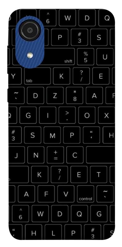 Чохол itsPrint Keyboard для Samsung Galaxy A03 Core, black, купити оптом з доставкою
