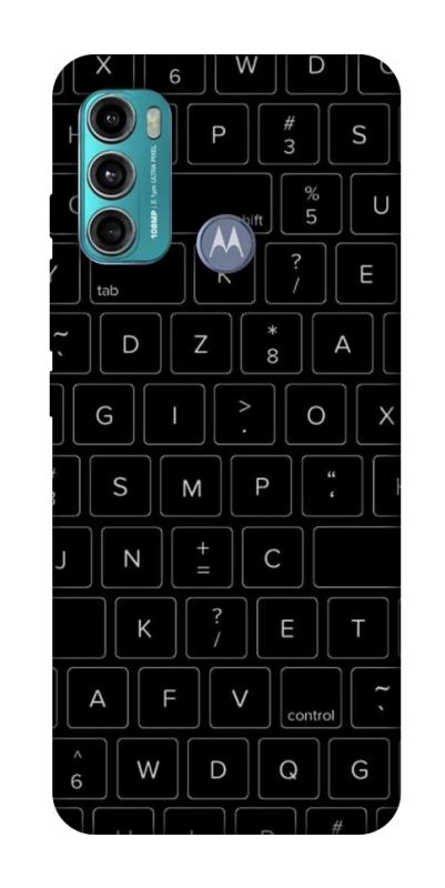 Чохол itsPrint Keyboard для Motorola Moto G60, black, купити оптом з доставкою