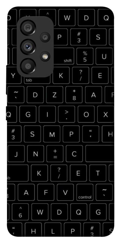 Чохол itsPrint Keyboard для Samsung Galaxy A53 5G, black, купити оптом з доставкою
