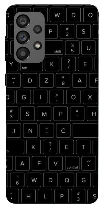 Чохол itsPrint Keyboard для Samsung Galaxy A73 5G, black, купити оптом з доставкою