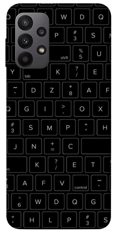 Чохол itsPrint Keyboard для Samsung Galaxy A23 4G, black, купити оптом з доставкою