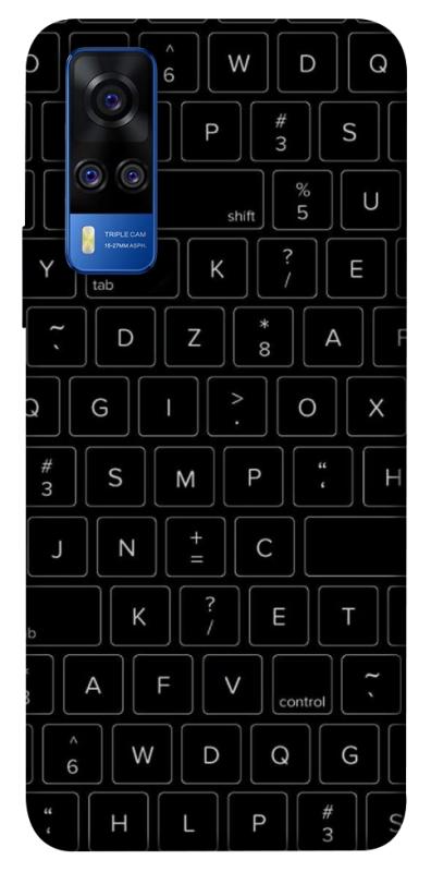 Чохол itsPrint Keyboard для Vivo Y51a, black, купити оптом з доставкою