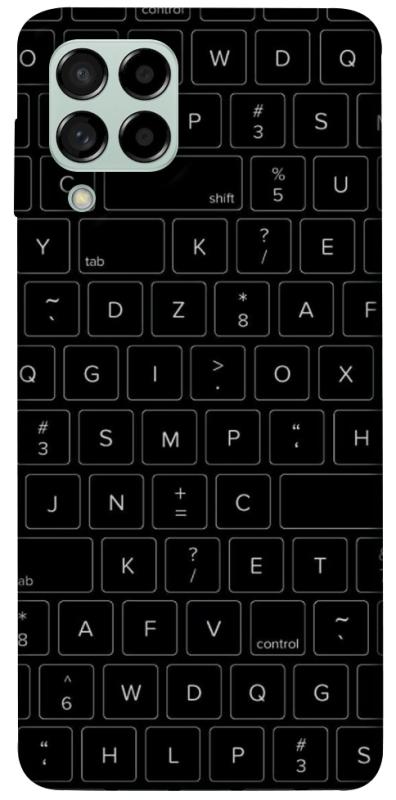 Чохол itsPrint Keyboard для Samsung Galaxy M53 5G, black, купити оптом з доставкою