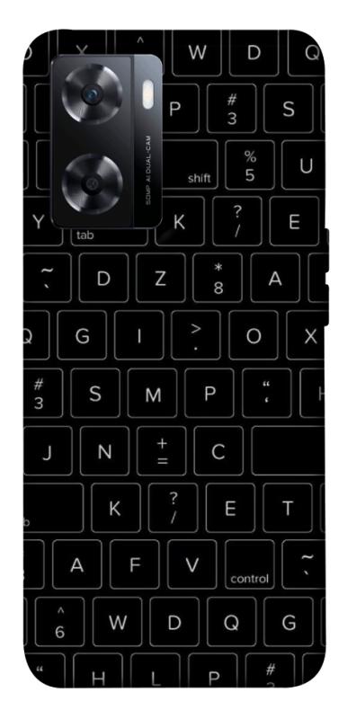 Чохол itsPrint Keyboard для OnePlus Nord N20 SE, black, купити оптом з доставкою