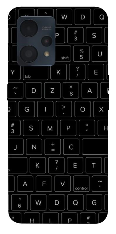 Чохол itsPrint Keyboard для Realme 9 4G / 9 Pro+, black, купити оптом з доставкою