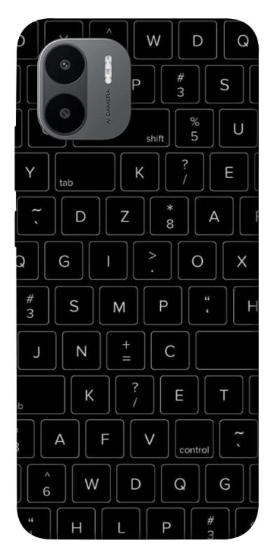 Чохол itsPrint Keyboard для Xiaomi Redmi A1 / A2, black, купити оптом з доставкою