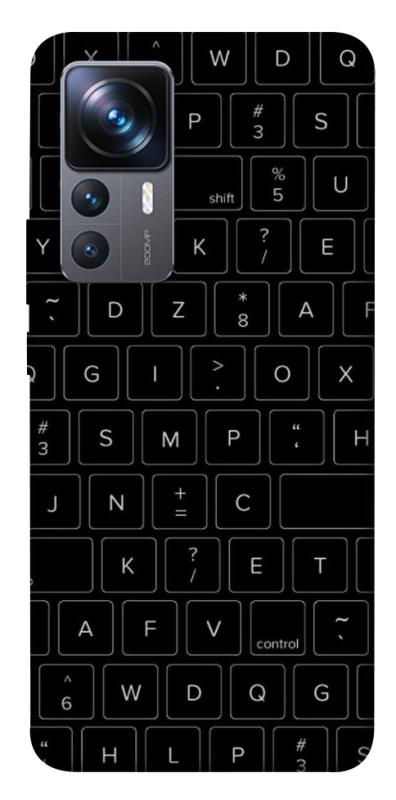 Чохол itsPrint Keyboard для Xiaomi 12T / 12T Pro, black, купити оптом з доставкою