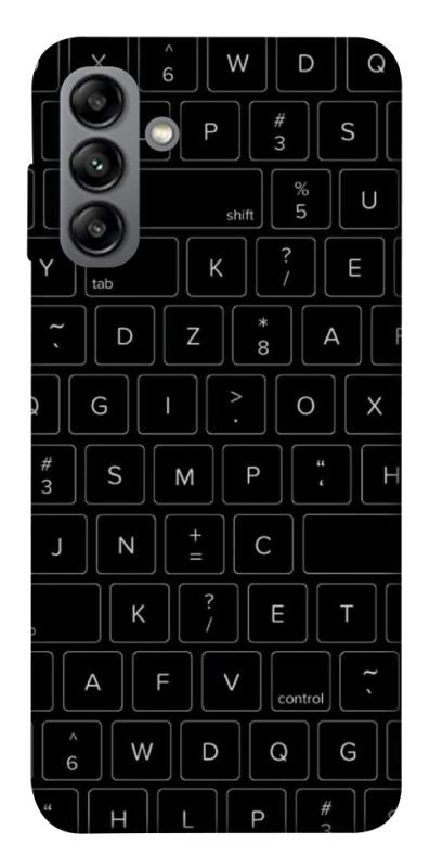 Чохол itsPrint Keyboard для Samsung Galaxy A04s, black, купити оптом з доставкою