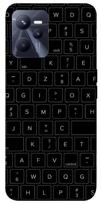Чохол itsPrint Keyboard для Realme C35, black, купити оптом з доставкою