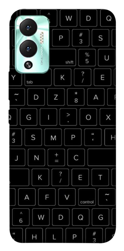 Чохол itsPrint Keyboard для Infinix Hot 12 Play, black, купити оптом з доставкою